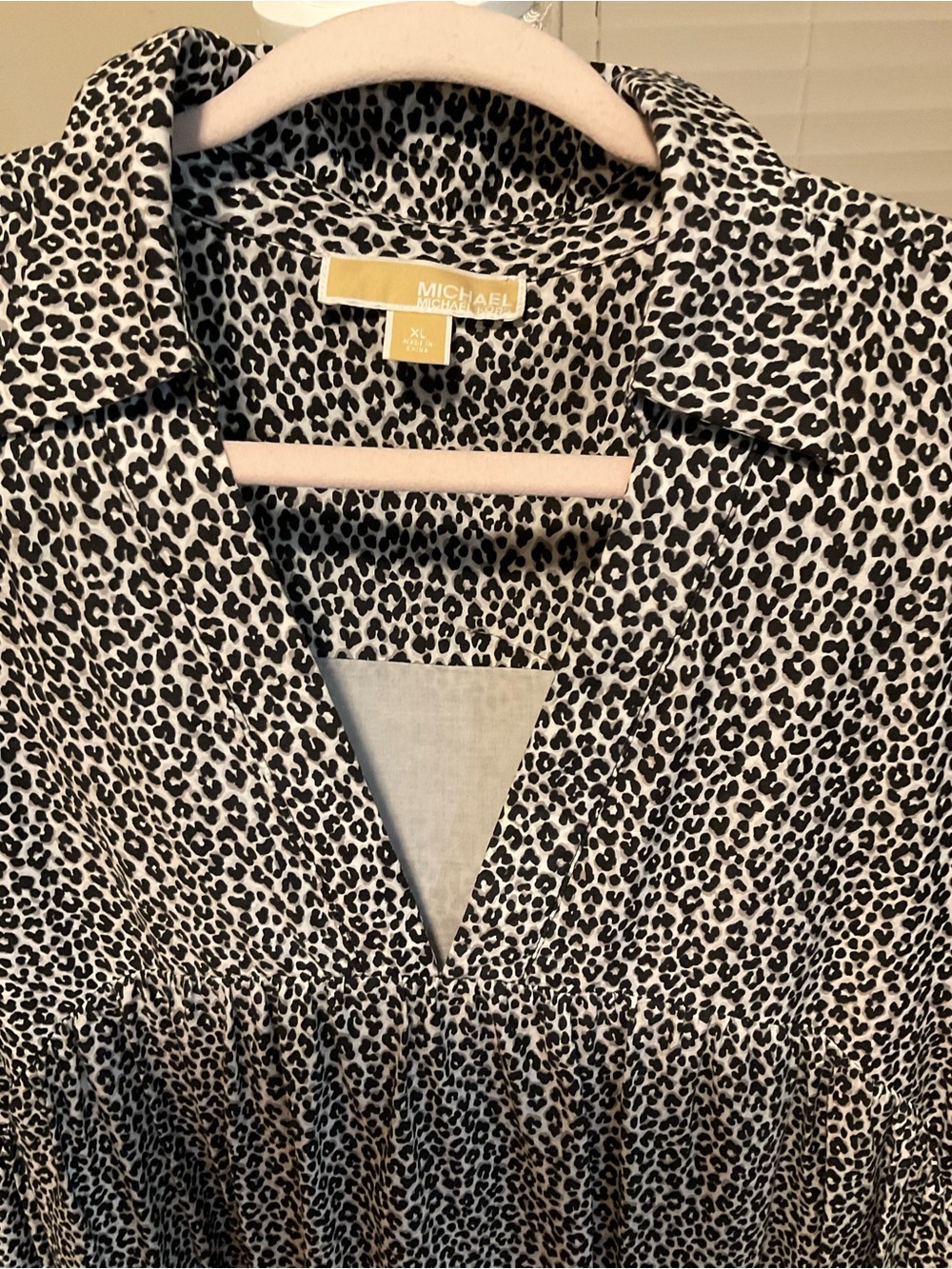 Michael Kors Black and White Tiered Maxi Dress - Picture 3 of 7